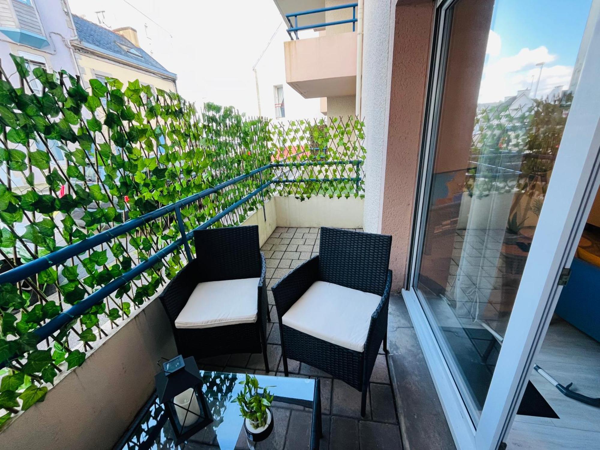 Au Bord De L'Eau Apartment Concarneau Exterior photo